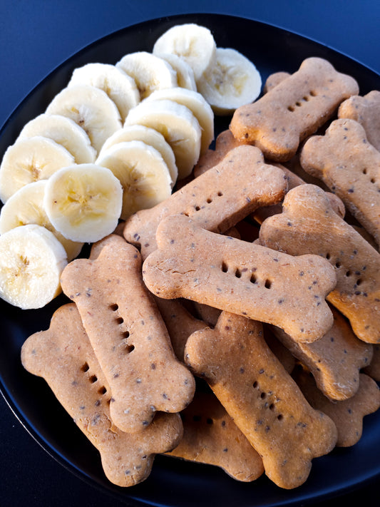 PB & Banana Biscuits