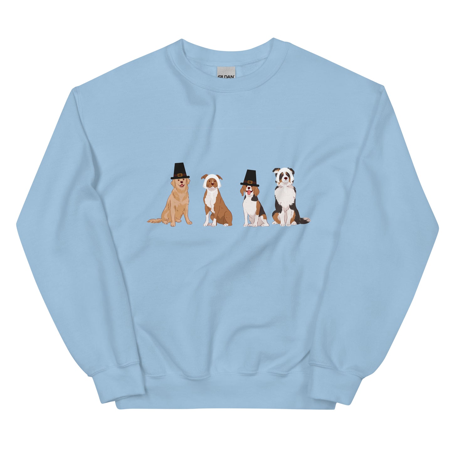 Puppy Pilgrims Unisex Sweatshirt