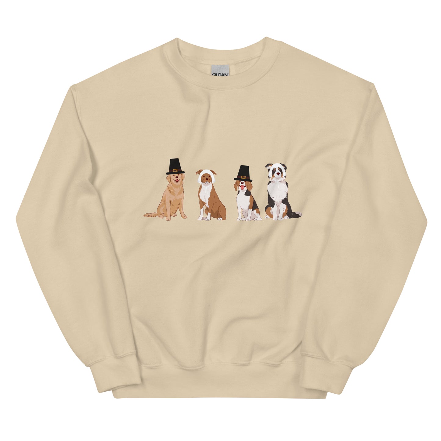 Puppy Pilgrims Unisex Sweatshirt