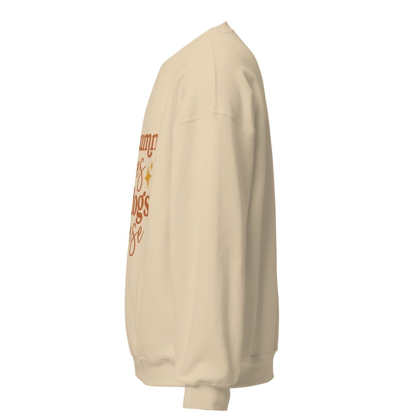 Autumn Leaves and Dogs Please Unisex Sweatshirt