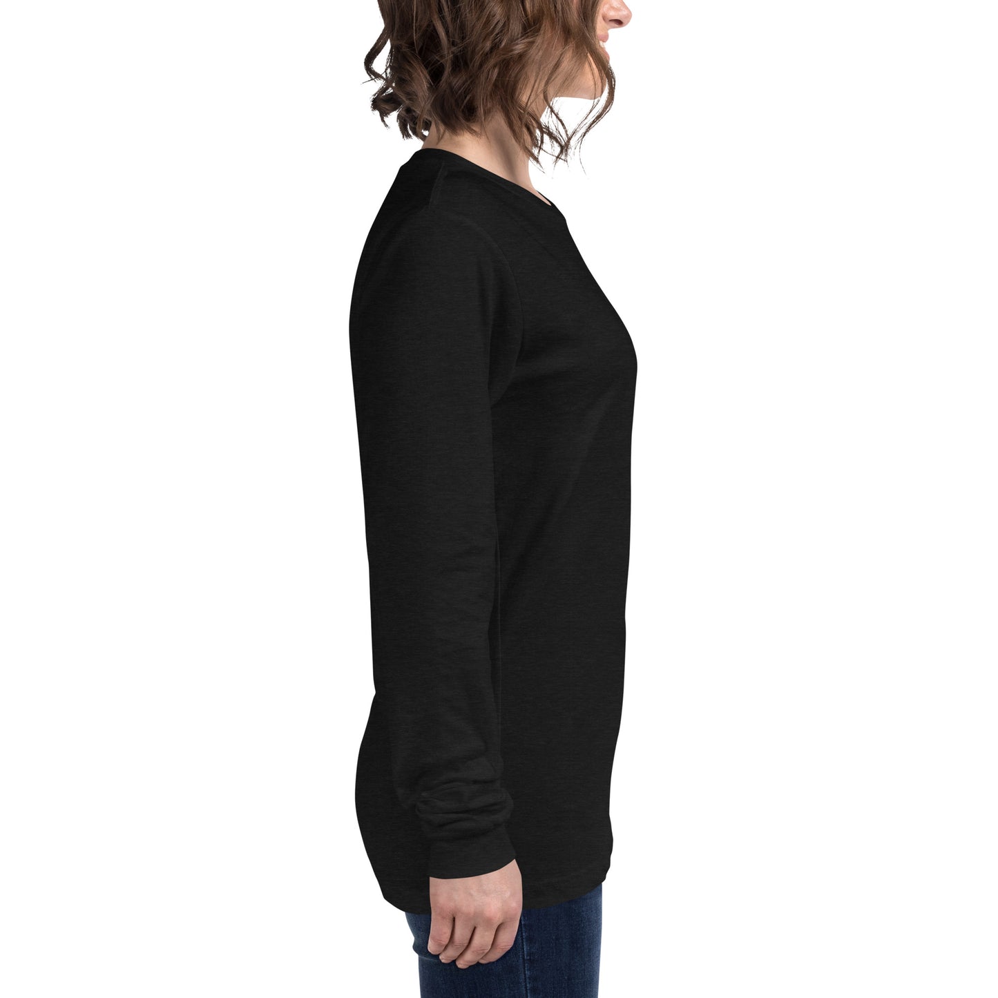 Ghostie with Pup Unisex Long Sleeve Tee