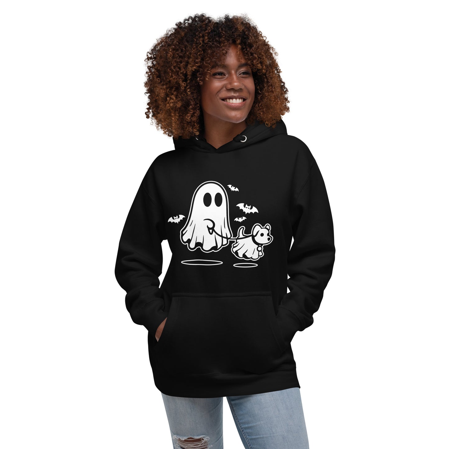 Ghostie with Pup Hoodie