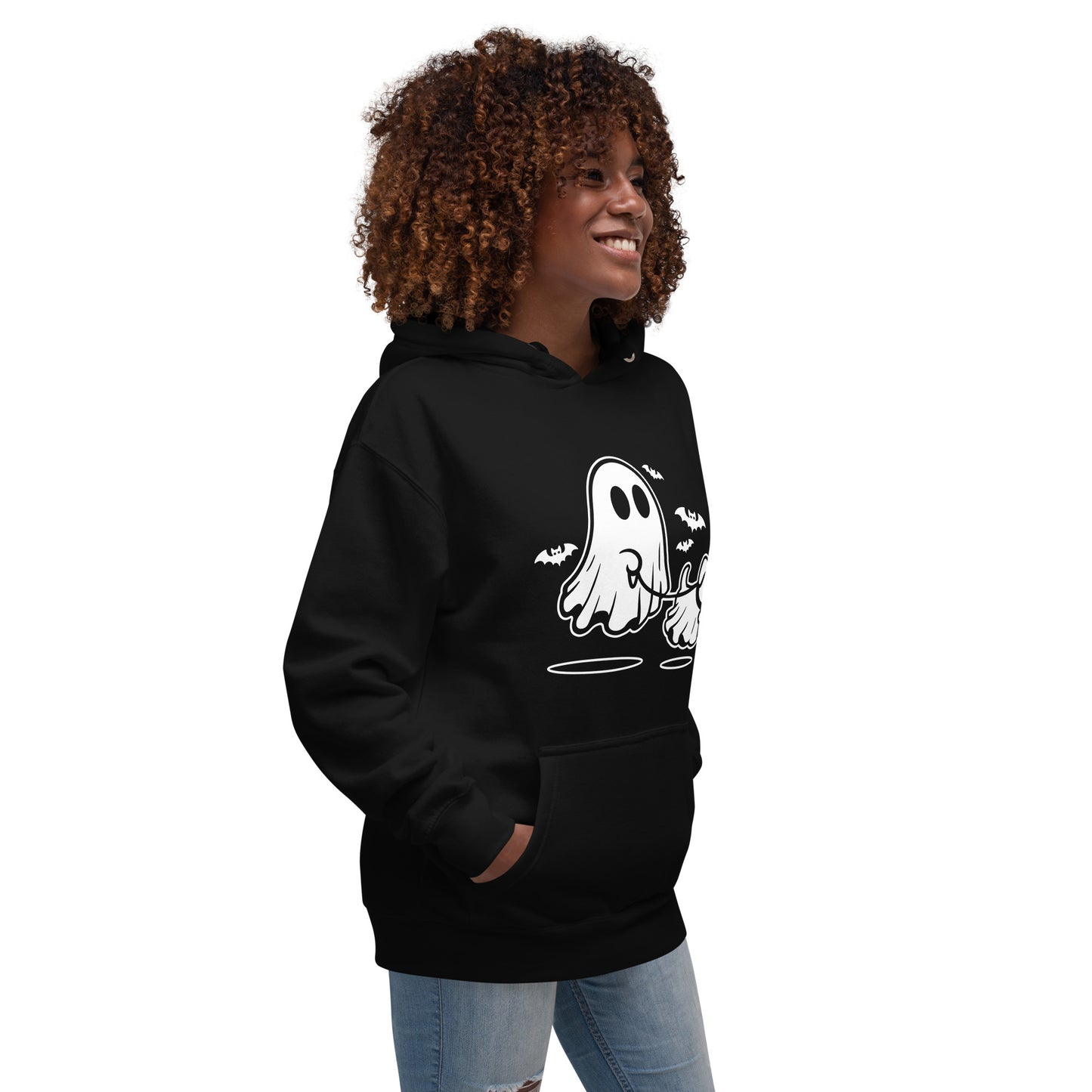 Ghostie with Pup Hoodie