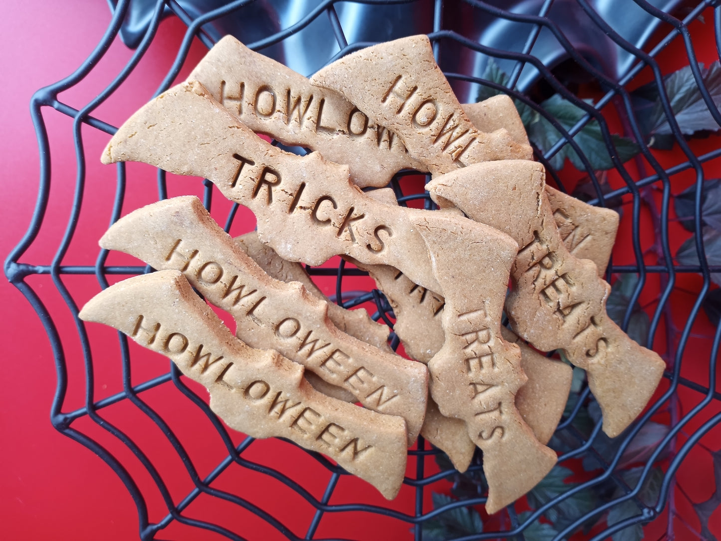 Carob PB Bat Cookies