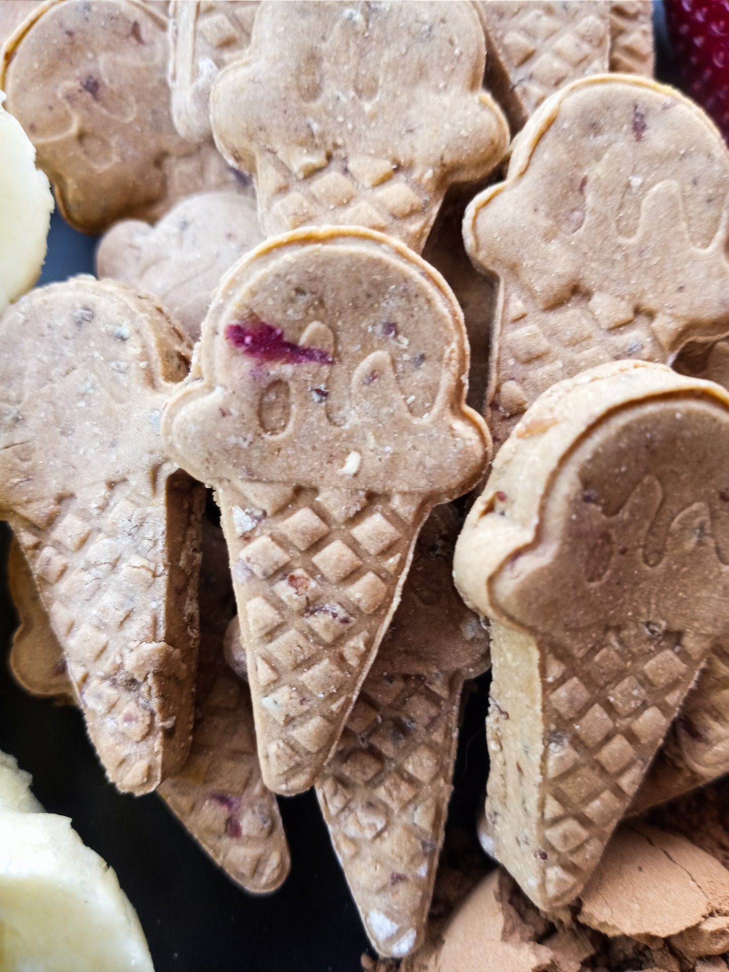 Banana Split Biscuits