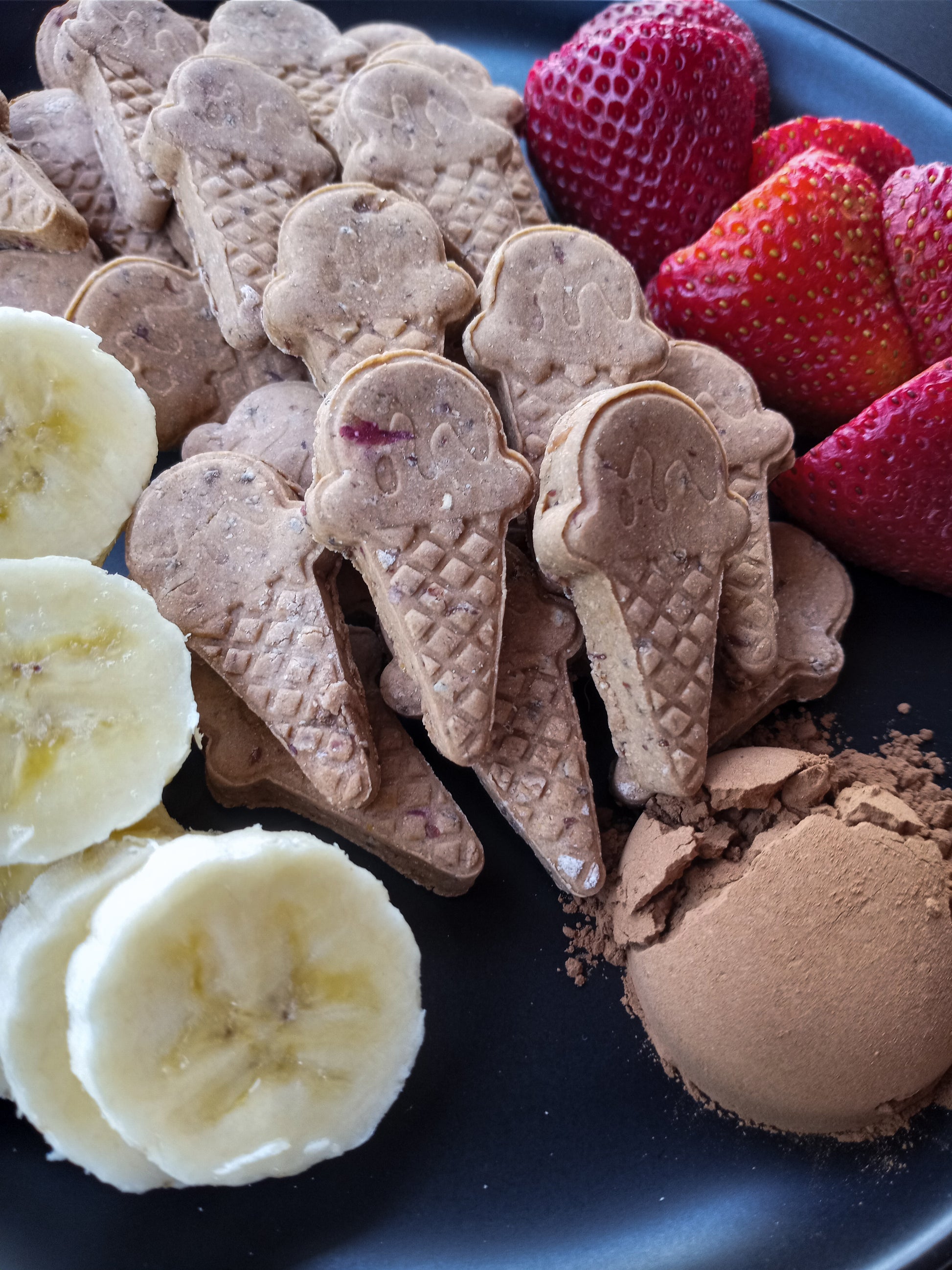 Banana Split Biscuits