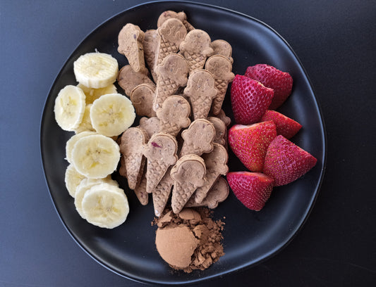 Banana Split Biscuits