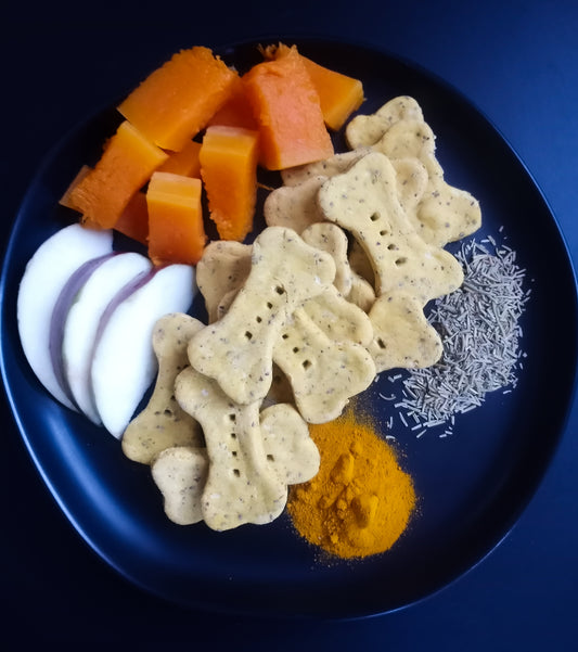 Butternut Squash Stew Biscuits