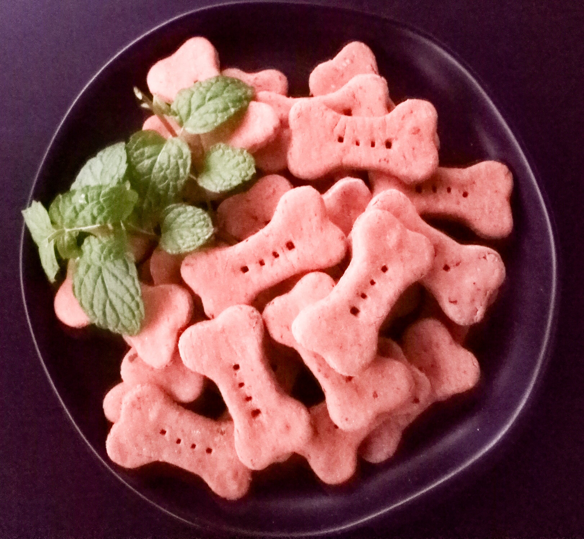 Mint "Chocolate" Biscuits