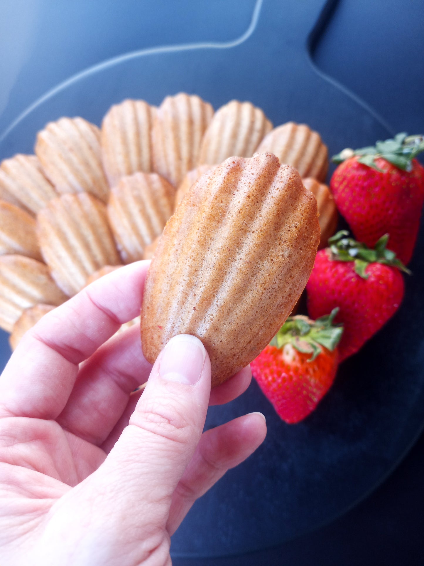 Strawberry Madeleine