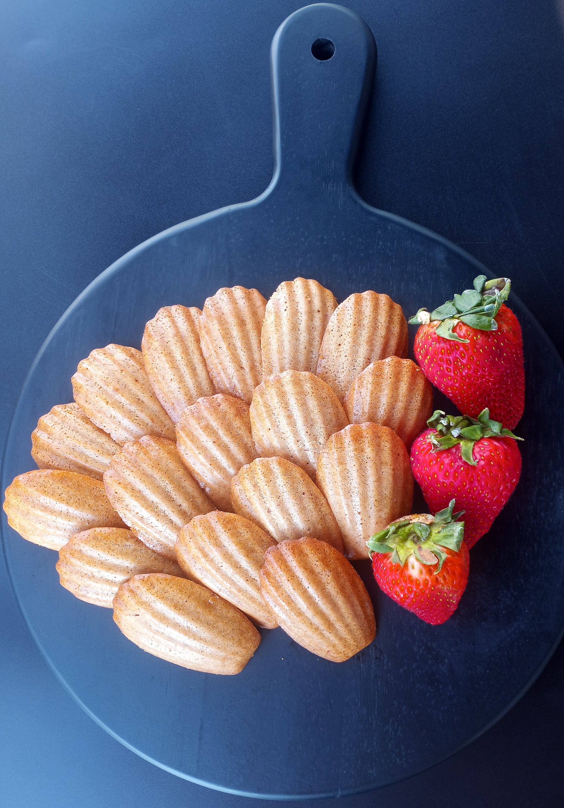 Strawberry Madeleine