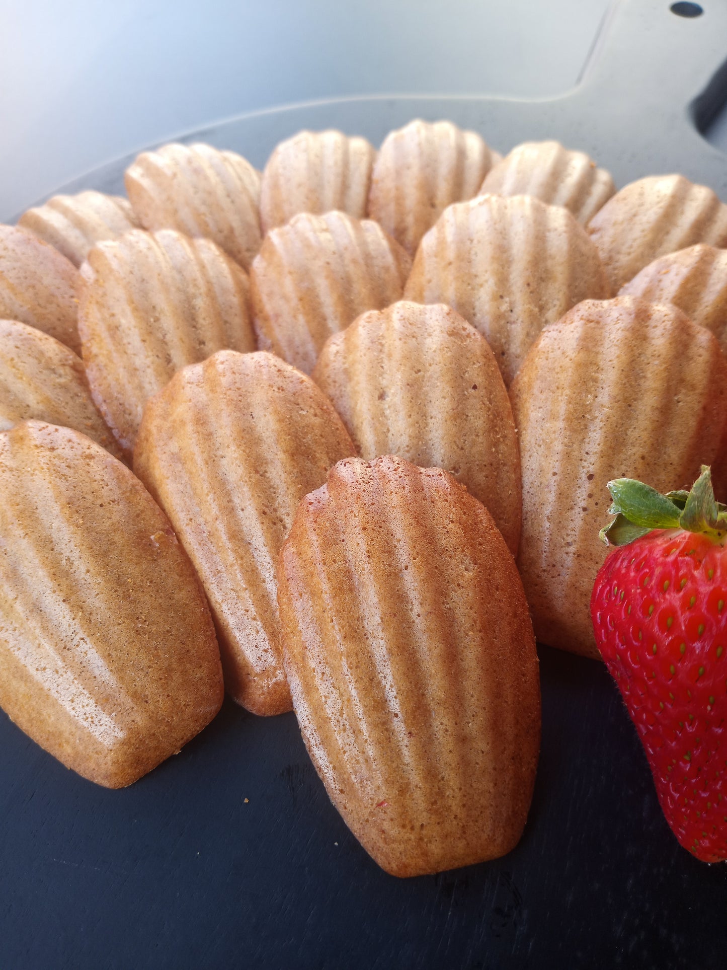 Strawberry Madeleine