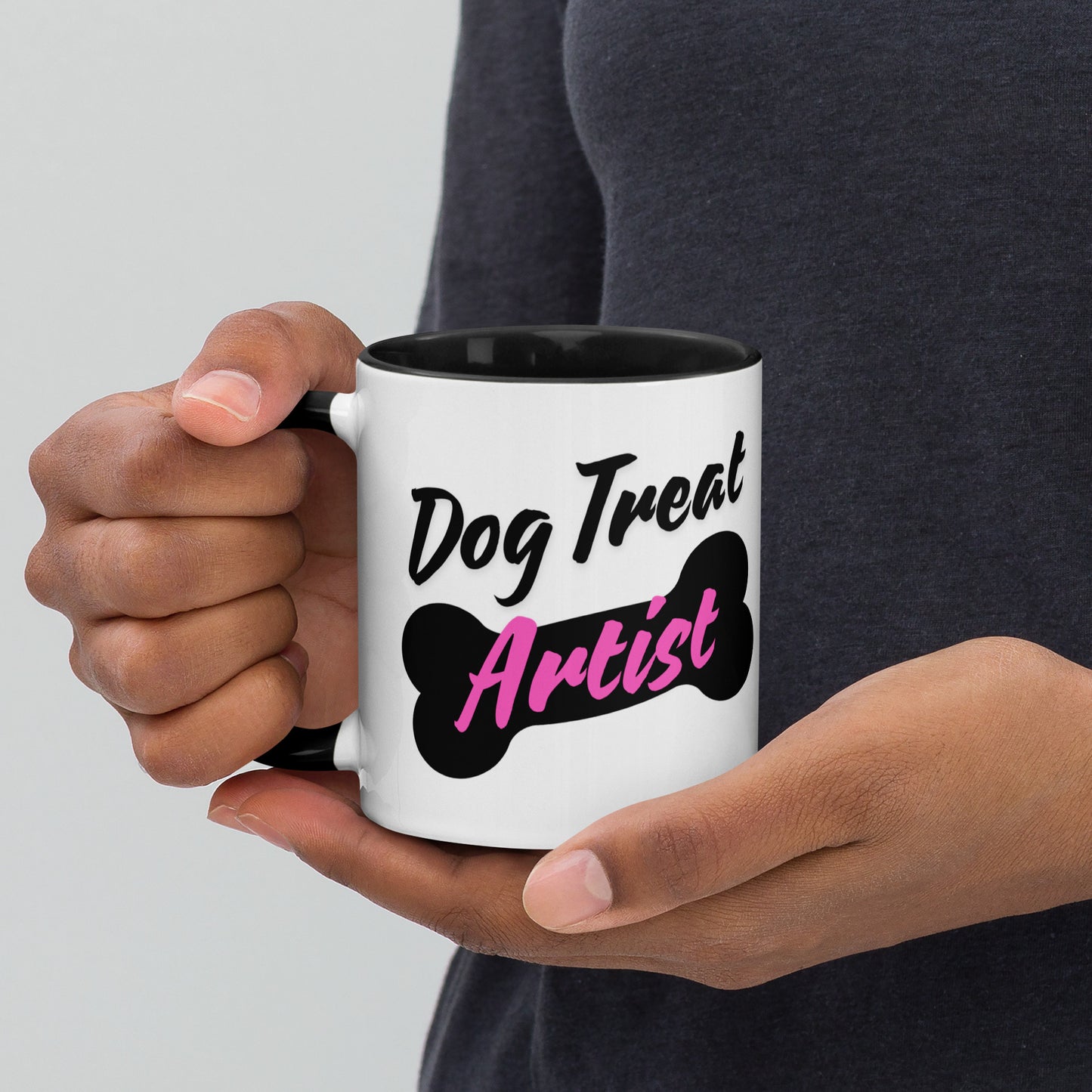 Dog Treat Artist Mug with Color Inside