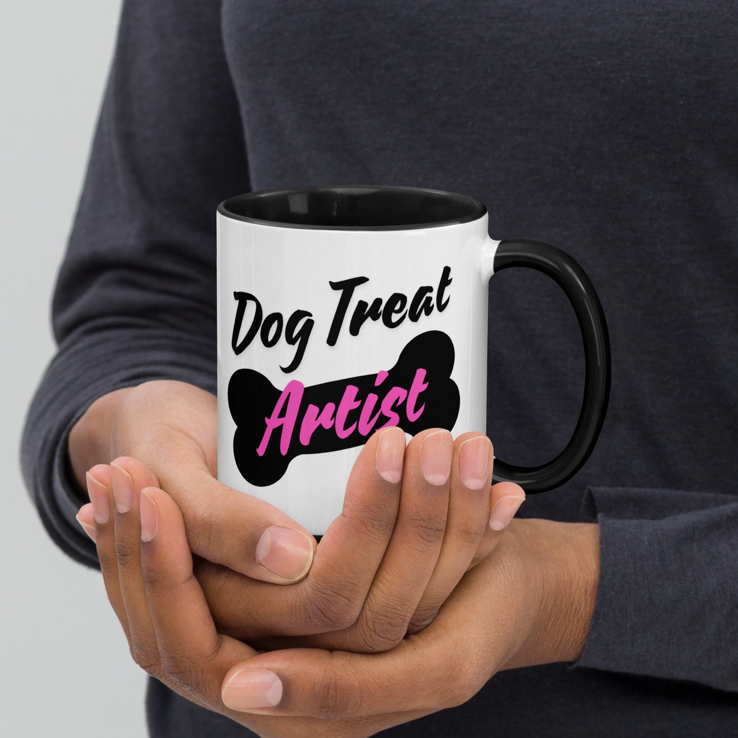 Dog Treat Artist Mug with Color Inside