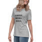 Coffee. Books. Dogs. Women's Relaxed T-Shirt