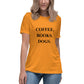 Coffee. Books. Dogs. Women's Relaxed T-Shirt