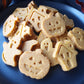 Grain Free PB & Pumpkin Spooky Biscuits