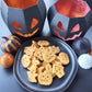 Grain Free PB & Pumpkin Spooky Biscuits