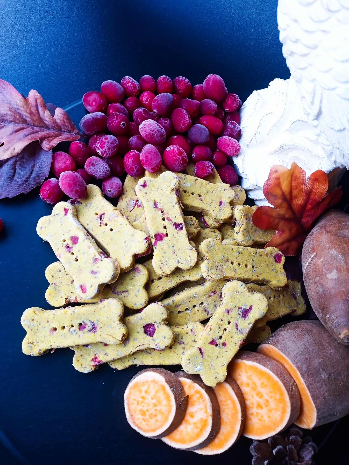 Sweet Potato & Cranberry Biscuits