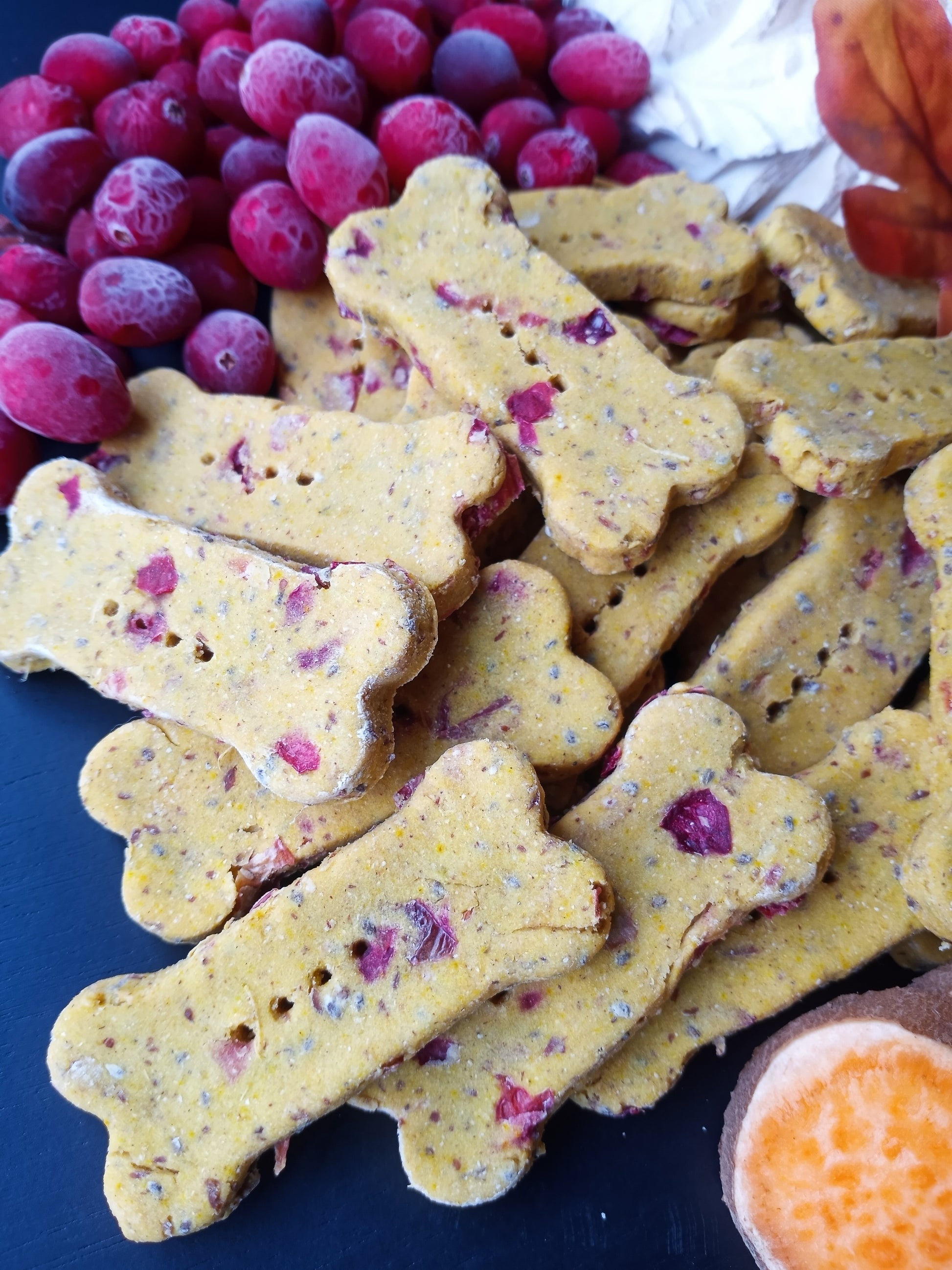 Sweet Potato & Cranberry Biscuits