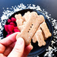Raspberry Coconut Biscuits